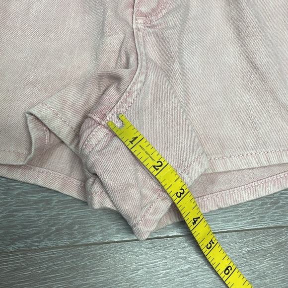 NWT Universal Thread High Rise Shortie Shorts Denim Jean Shorts 12 - Picture 10 of 16